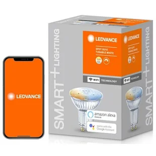 LEDVANCE Inteligentna żarówka LED LEDVANCE 485679 5W GU10 Wi-Fi 485679 - Halogeny - miniaturka - grafika 1