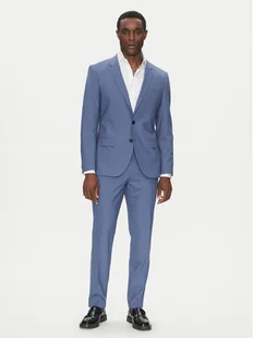HUGO Garnitur Henry/Getlin232X 50530116 Niebieski Slim Fit - Garnitury - miniaturka - grafika 1