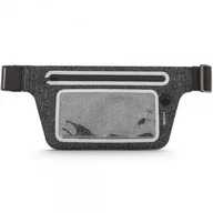 Etui i futerały do telefonów - Rock Slim Sport Waist Bag czarny - miniaturka - grafika 1