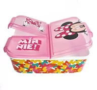 Lunch boxy - Śniadaniówka pojemnik 3 komory Myszka Minnie lunchbox - miniaturka - grafika 1