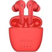 Słuchawki - Bezprzewodowe Słuchawki Douszne Defunc True Audio 30 Godzin Pracy Na Baterii, Czerwone - miniaturka - grafika 1