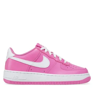 Sneakersy Nike Air Force 1 (GS) FV5948 600 Różowy - Sneakersy damskie - miniaturka - grafika 1