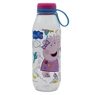 Bidony dla dzieci - Świnka peppa butelka tritan bidon z uchwytem 650ml - miniaturka - grafika 1