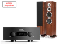 Zestawy stereo - Hegel H600 (czarny) + Response K6 (rosenut) - miniaturka - grafika 1