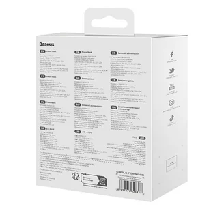 Powerbank Baseus Adaman 2, 20000mAh, 30W,  (biały) - Powerbanki - miniaturka - grafika 11