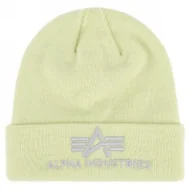 Odzież taktyczna i umundurowanie - Czapka zimowa Alpha Industries 3D Beanie 168910 722 - Arctic Lime - miniaturka - grafika 1