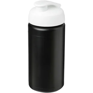 Bidon Baseline® Plus o pojemności 500 ml z wieczkiem zaciskowym i uchwytem - Shakery i bidony sportowe - miniaturka - grafika 1