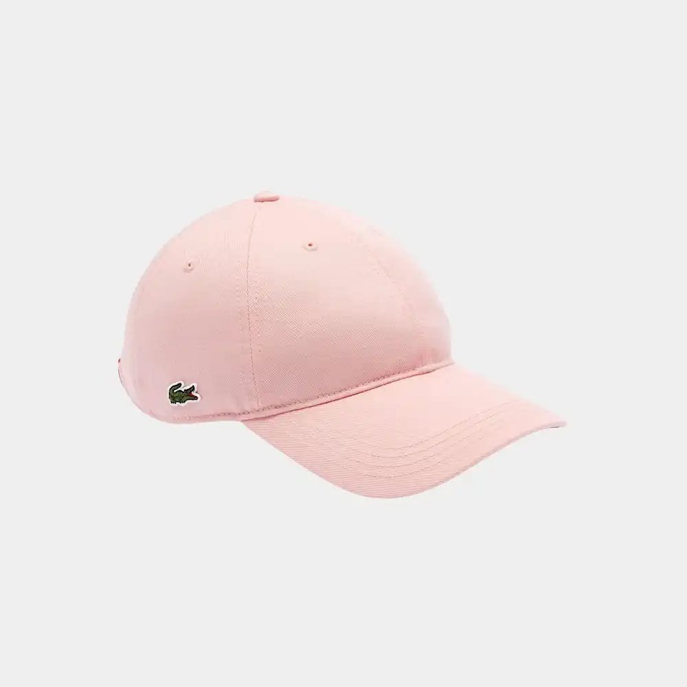 Czapka z daszkiem różowa Lacoste