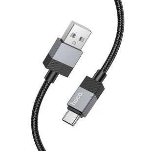 Kabel USB A do USB C Hoco 3A 1 m X110 czarny - Kable USB - miniaturka - grafika 1