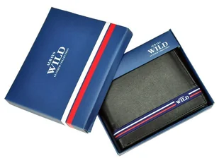 Skórzany męski portfel Wild N992-GV RFID - Portfele - miniaturka - grafika 10