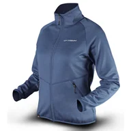 Bluzy sportowe damskie - Bluza damska Trimm Nexa Rozmiar: S / Kolor: szary - miniaturka - grafika 1