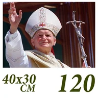 Puzzle - Puzzle Jan Paweł II Nr 2 120elem. 42x30cm - miniaturka - grafika 1