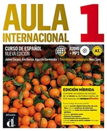 Pozostałe książki - Aula internacional nueva edición 1 - Edición híbrida: Edición internacional. Libro del alumno con audios y vídeos + código directo al entorno digital del manual en Campus Difusión - miniaturka - grafika 1