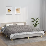 Koce - Vidaxl Koc Obciążeniowy, Szary, 155X220 Cm, 11 Kg, Tkanina - miniaturka - grafika 1