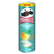 Chrupki - Pringles Cream Cheese & Herbs Chrupki 165 g - miniaturka - grafika 1