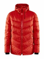 Kurtki męskie - Craft ADV EXPLORE DOWN Jacket męska kurtka puchowa M | Fiesta | regulowany kaptur i wysoki kołnierz | wodoodporna kurtka zimowa dla mężczyzn | wiatroszczelna parka puchowa, męska zimowa - miniaturka - grafika 1
