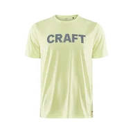 Koszulki męskie - Męska Koszulka CRAFT CORE CHARGE SS TEE M 1910664-541000 – Żółty - miniaturka - grafika 1