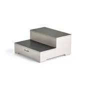 Meble do szkół i przedszkoli - Moduł sceny PERFORM, schodki, 300x600x600 mm - miniaturka - grafika 1