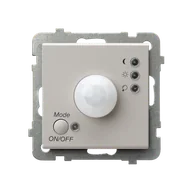 Inne akcesoria elektryczne - Ospel Elektroniczny czujnik ruchu SONATA - kaszmir - miniaturka - grafika 1