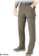 Odzież robocza - R.E.I.S. LH-RANCHER - Spodnie ochronne do pasa męskie 4 kieszenie softshell 4-kierunkowy stretch 94% poliester 6% elastan membrana TPU 100% poliester single jersey 220 g/m2 56 - miniaturka - grafika 1