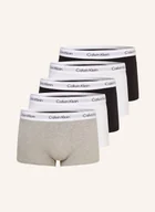Majtki damskie - Calvin Klein Bokserki Icon Cotton Stretch Low Rise, 5 Szt. weiss - miniaturka - grafika 1