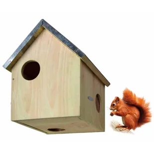 Esschert Design Domek dla wiewiórek WA10 Esschert Design - Akcesoria dla gryzoni - miniaturka - grafika 5