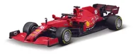 Zabawki zdalnie sterowane - Bolid Ferrari SF21 Leclerc 1:43 Bburago - miniaturka - grafika 1