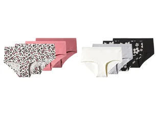 esmara Majtki hipstery dziewczęce z biobawełną, 4 pary - esmara® - Majtki dla dzieci - miniaturka - grafika 1