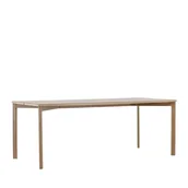 Stoły - Damon stół do jadalni 90x200cm whitewash. - miniaturka - grafika 1