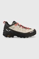 Buty trekkingowe damskie - Salewa buty Alp Trainer 2 damskie kolor beżowy - miniaturka - grafika 1