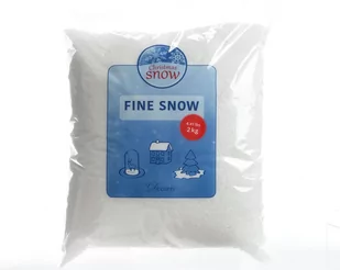 Sztuczny śnieg sypki śnieżno biały duża paczka 2kg - Zabawki kreatywne - miniaturka - grafika 1
