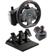 Kontrolery gier na PC - Kierownica FR-TEC Grand Chelem Racing Wheel MKII FT7018 - miniaturka - grafika 1