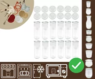 Pojemniki kuchenne - Słoiki WECK 12szt/ plastikowe wieko słoik 600ml CYLINDER / Wamar-Sosenka - miniaturka - grafika 1