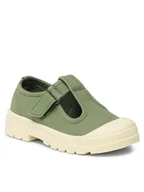 Buty dla chłopców - Nelli Blu Kapcie CB21128C Zielony - miniaturka - grafika 1