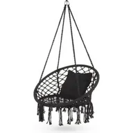 Fotele ogrodowe wiszące - Huśtawka bocianie gniazdo boho XXL Outtec - miniaturka - grafika 1