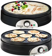 Urządzenia do czekolady i słodyczy - Transa Electronics DualPancake Duża Naleśnikarka Dwustronna 1500W - miniaturka - grafika 1