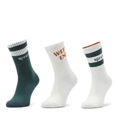 Skarpetki dla dzieci - Skarpety długie Sprandi 0KB-004-AW22 (3-pack) r.32/35 Beżowy - miniaturka - grafika 1