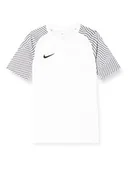 Koszulki dla chłopców - Nike Koszulka chłopięca Strike Ii Jersey Ss Youth biały biały/biały/czarny 122-128 CW3557 - miniaturka - grafika 1