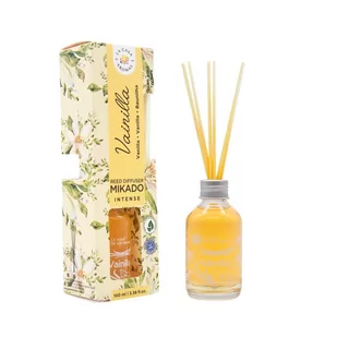 La Casa de los Aromas LA CASA DE LOS AROMAS INTENSO Patyczki zapachowe, VANILLA, 100 ml 8428390048228 - Zapachy do domu - miniaturka - grafika 1