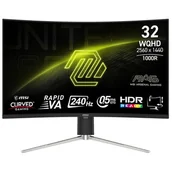 Monitory - Monitor MSI MAG 325CQRXF E2 31.5" Curved - miniaturka - grafika 1