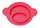 Nuby, talerzyk w kształcie małpki z przyssawką, czerwony, 9m+