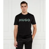 Koszulki męskie - HUGO T-shirt Dulivio | Regular Fit - miniaturka - grafika 1