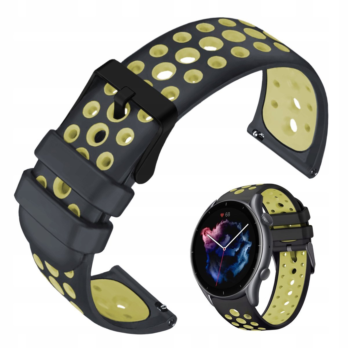 Pasek do Huawei Watch GT 2 2e 3 4 46mm pro active gt3 classic elite opaska