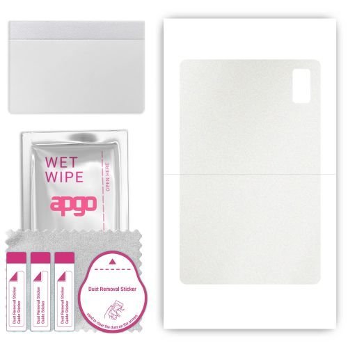 folia naklejka skórka strukturalna na TYŁ do HTC A101 - Matowa Przezroczysta Winylowa - apgo SKINS