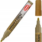 Markery permanentne - Toma Marker do renowacji napisów złoty TO-44882 - miniaturka - grafika 1