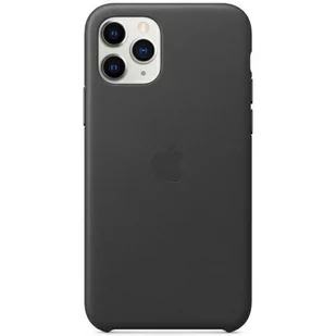 Etui Apple Mwye2Ze/A Iphone 11 Pro 5.8" /X/Xs Czarny/Black Leather Case - Etui i futerały do telefonów - miniaturka - grafika 1