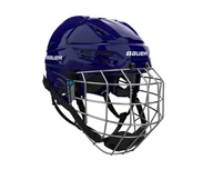 Hokej - Kask hokejowy Bauer RE-AKT 55 Combo Navy Senior S - miniaturka - grafika 1