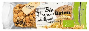 Ania BIO BATON ORKISZOWO - OWSIANY BIO 40 g - BIO - Batoniki - miniaturka - grafika 1