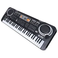 Instrumenty klawiszowe - Keyboard MQ 6106 Czarny - miniaturka - grafika 1