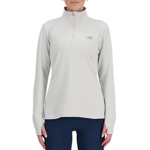 Bluza New Balance WT41150AHH - szara - Bluzy sportowe damskie - miniaturka - grafika 1